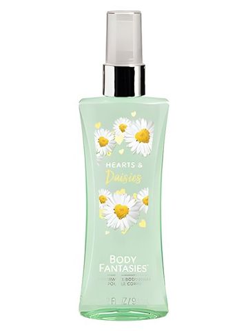 Body Fantasies Hearts & Daisies fragrance bottle