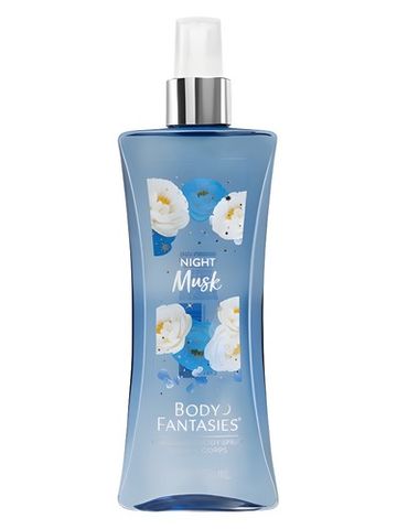 Body Fantasies Night Musk fragrance bottle