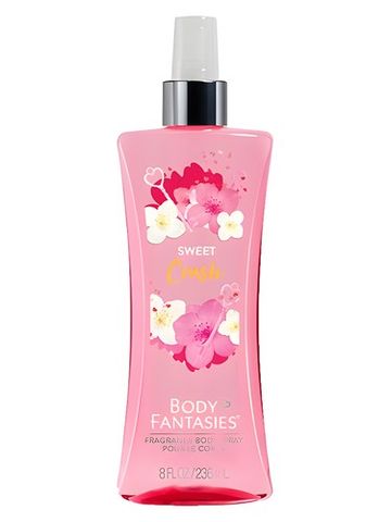 Body Fantasies Secret Crush fragrance bottle