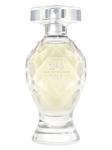 O Boticario 214 Musk & Cedro fragrance bottle