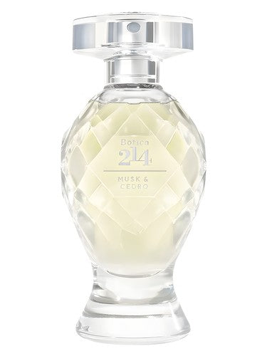 O Boticario 214 Musk & Cedro fragrance bottle
