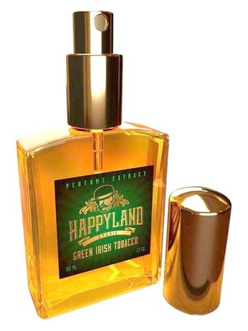 Happyland Green Irish Tobacco fragrance bottle