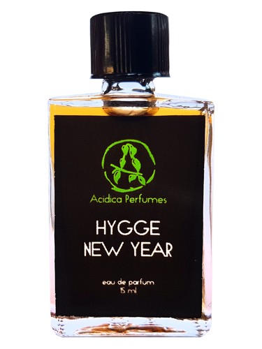 Acidica Perfumes Hygge New Year fragrance bottle