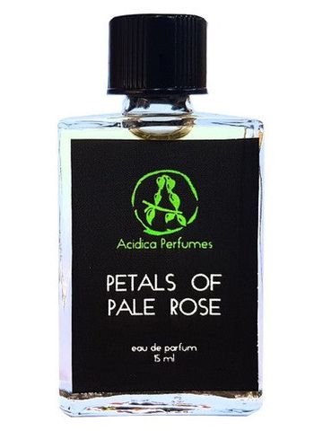 Acidica Perfumes Petals of pale rose fragrance bottle