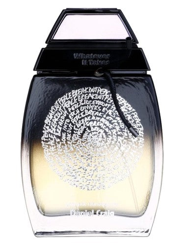Apple Beauty Whatever It Takes Daniel Craig fragrance bottle