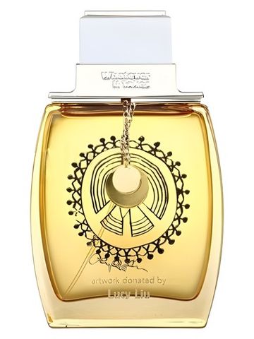 Apple Beauty Whatever It Takes Lucy Liu fragrance bottle