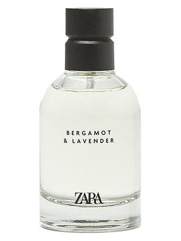 Zara Bergamot & Lavender fragrance bottle