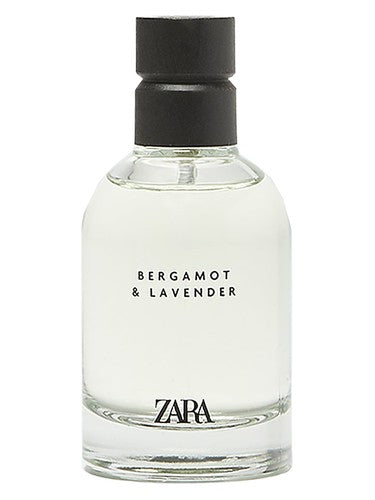 Zara Bergamot & Lavender fragrance bottle