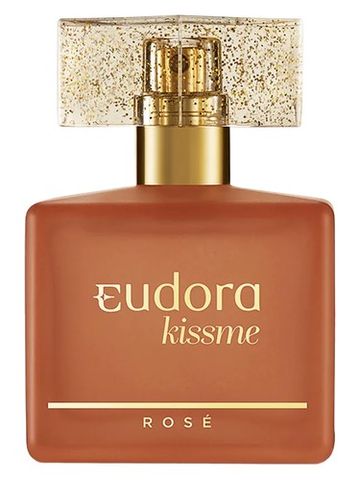 Eudora Kiss Me Rosé fragrance bottle