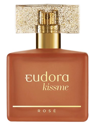 Eudora Kiss Me Rosé fragrance bottle