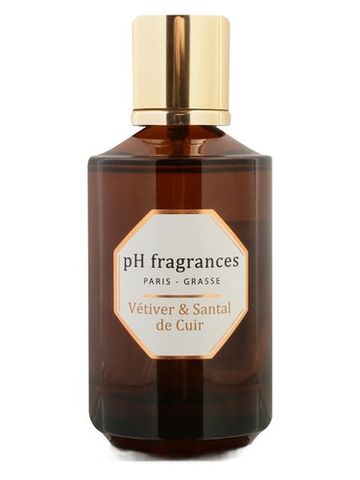 pH Fragrances Vetiver & Santal of Leather fragrance bottle