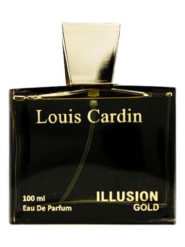 Louis Cardin Illusion Gold fragrance bottle