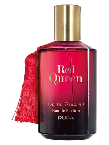 Pupa Red Queen Amber Treasure fragrance bottle