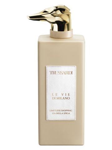 Trussardi Limitless Shopping Via della Spiga fragrance bottle