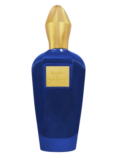 Sahar Al Sharq Perfumes Shai Blue By Sam Wari fragrance bottle