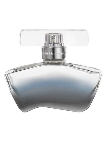 Jennifer Aniston Silver fragrance bottle