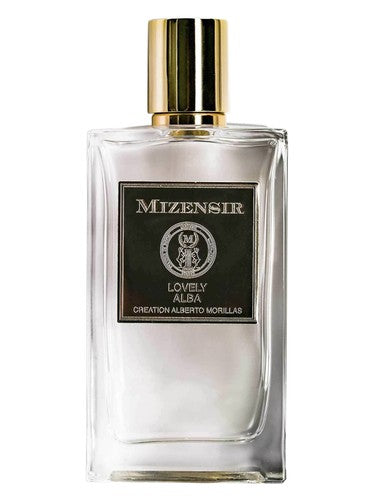 Mizensir Lovely Alba fragrance bottle
