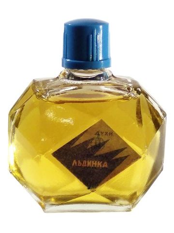 Харьковская парфюмерно-косметическая фабрика - Kharkov perfume factory Льдинка - Ice fragrance bottle
