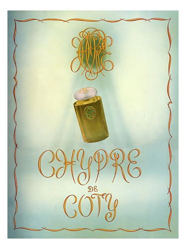 Coty Chypre fragrance bottle