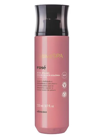 O Boticario Rosé fragrance bottle