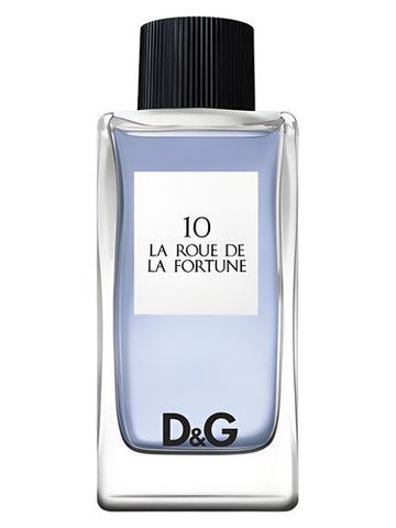 Dolce Gabbana D&G Anthology La Roue de La Fortune 10 fragrance bottle