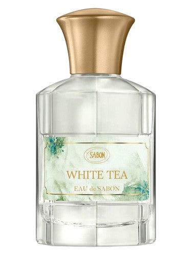 Sabon White Tea fragrance bottle