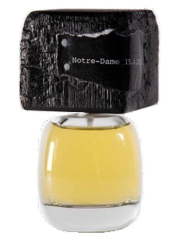 Filippo Sorcinelli Notre Dame 15.4.2019 fragrance bottle