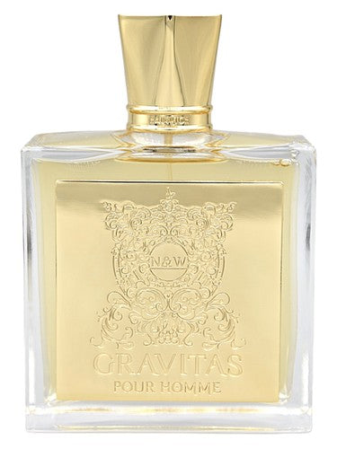 Naughton & Wilson Gravitas Pour Homme fragrance bottle