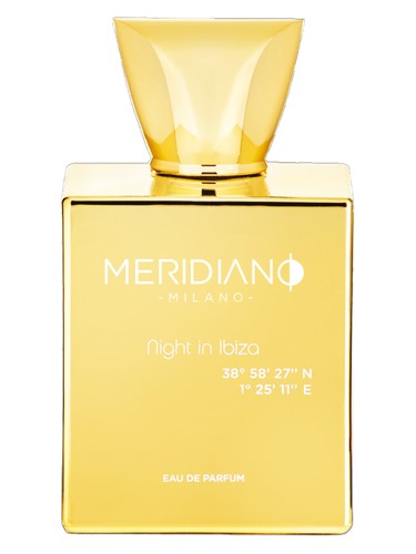 Meridiano Milano Night in Ibiza fragrance bottle