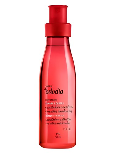 Natura Tâmara e Canela fragrance bottle