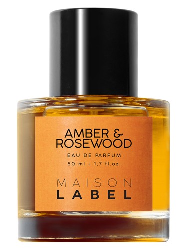 Maison Label Amber & Rosewood fragrance bottle