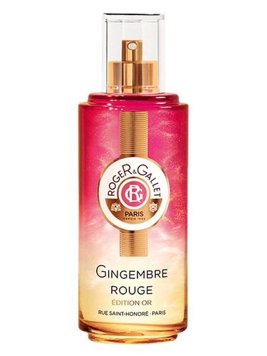 Roger Gallet Gingembre Rouge Edition Or fragrance bottle