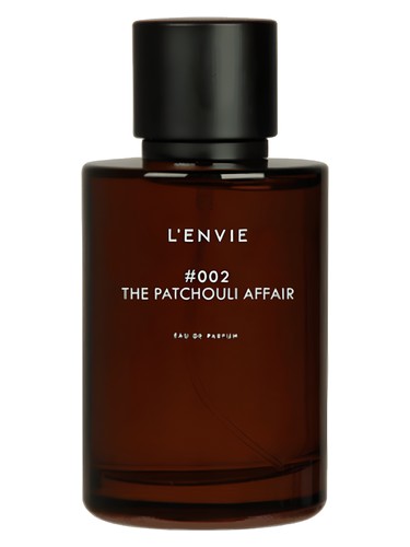 L’envie Parfums #002 The Patchouli Affair fragrance bottle