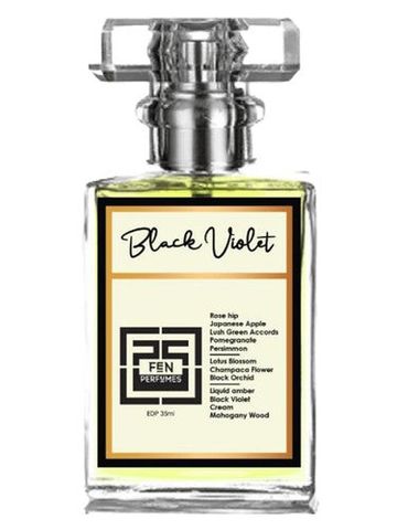 FEN Perfumes Black Violet fragrance bottle