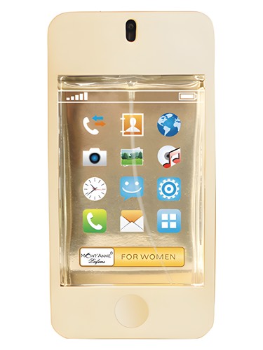 Mont Anne Parfums My Phone Gold Luxe fragrance bottle