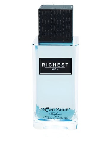 Mont Anne Parfums Richest Men fragrance bottle