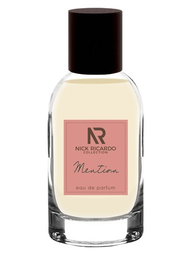 Nick Ricardo Collection Mention fragrance bottle
