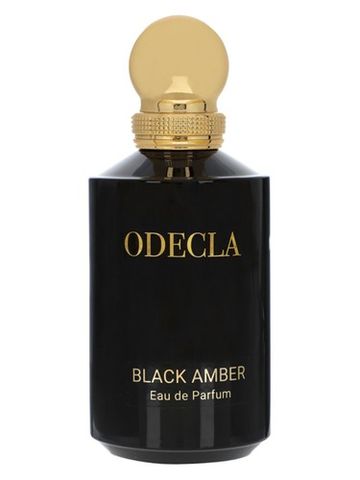 Odecla Black Amber fragrance bottle