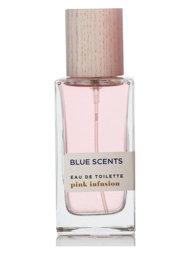 Blue Scents Pink Infusion fragrance bottle