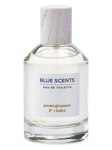 Blue Scents Pomegranate & Violet fragrance bottle