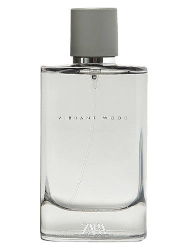 Zara Vibrant Wood fragrance bottle
