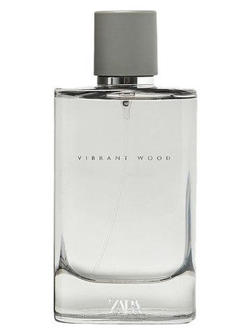 Zara Vibrant Wood fragrance bottle