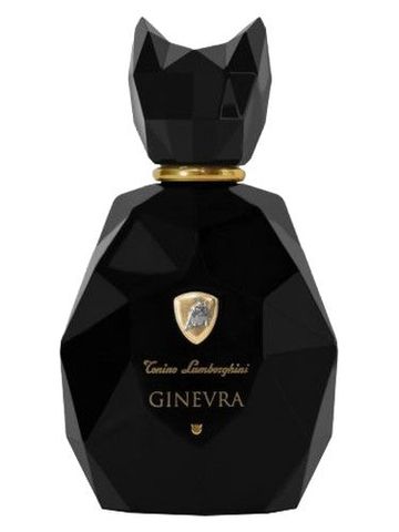 Tonino Lamborghini Ginevra Black Panther fragrance bottle