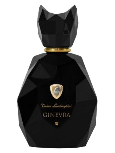 Tonino Lamborghini Ginevra Black Panther fragrance bottle
