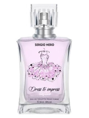 Sergio Nero Dress To Impress In Pink fragrance bottle