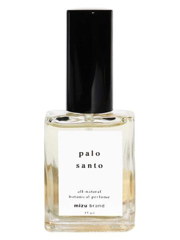 Mizu Palo Santo fragrance bottle