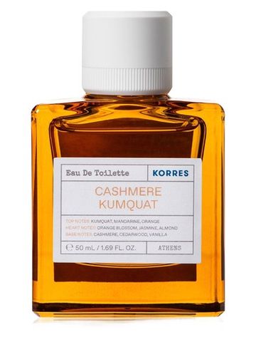 Korres Cashmere Kumquat fragrance bottle