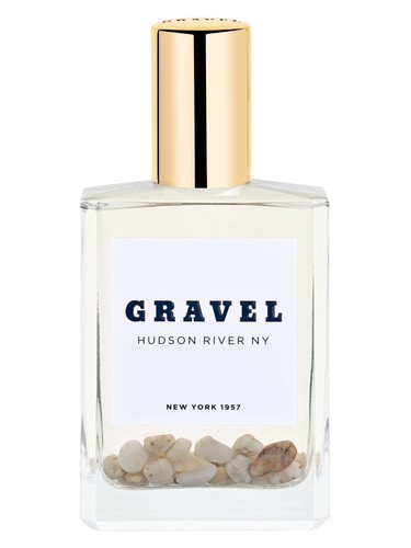 Gravel Hudson River NY fragrance bottle