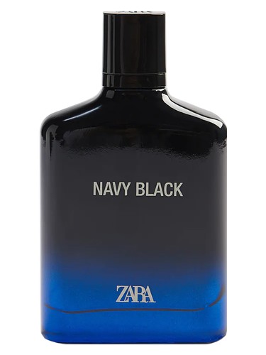 Zara Navy Black fragrance bottle