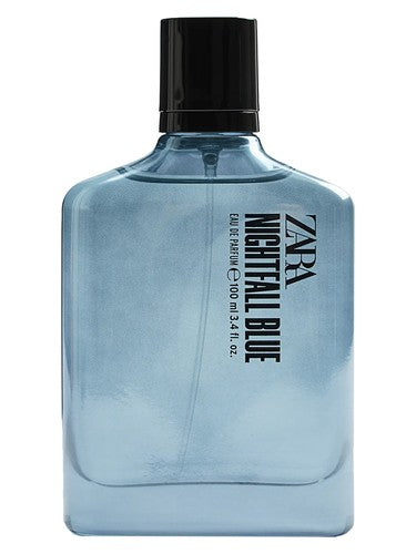 Zara Nightfall Blue fragrance bottle